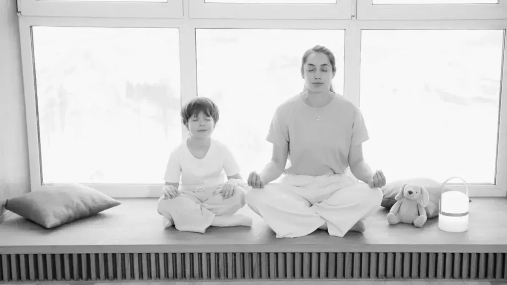 yoga con la familia