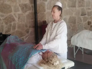 Masaje yóguico